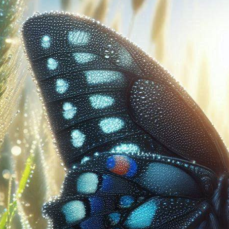 Black Butterfly Wing