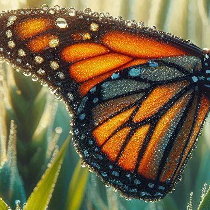 Monarch Butterfly Wing